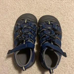 Dark blue keen sandals